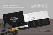 Project Proposal Brochure Template, a Brochure Template by White Graphic (Thumbnail 16 of 16)