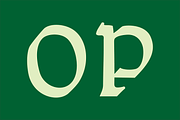 Gothic Initials Eight Font, a Script Font by GG Design (Thumbnail 9 of 14)