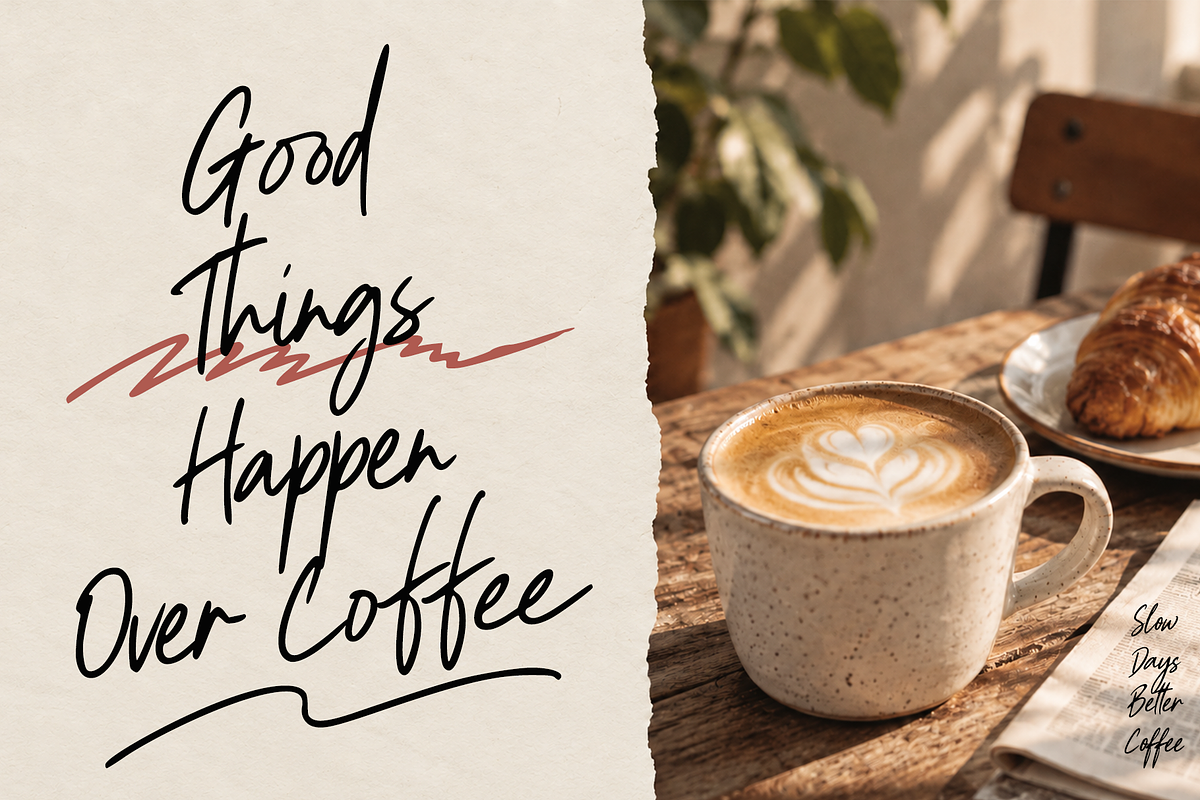 Bright Romance handwritten script, a Script Font by cocodesign (Photo 2 of 10)