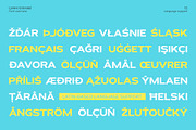 Larieno Extended, a Sans Serif Font by Zafara Studios (Thumbnail 11 of 12)