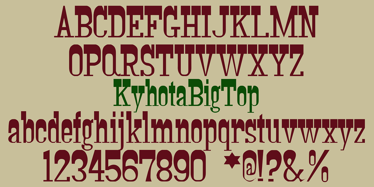 Kyhota, a Slab Serif Font by Ingrimayne Type (Photo 5 of 7)