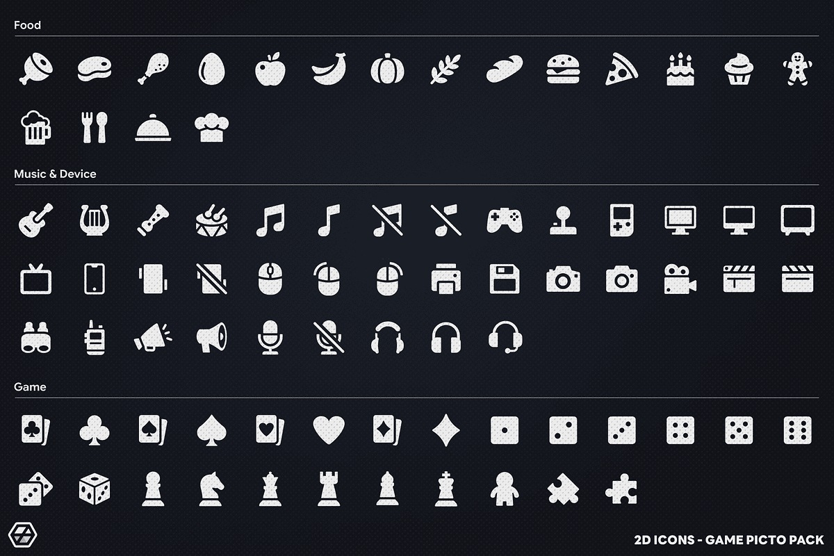 2D Icons - Game Picto Pack, a Solid Icon by LAYERLAB (Photo 7 of 12)