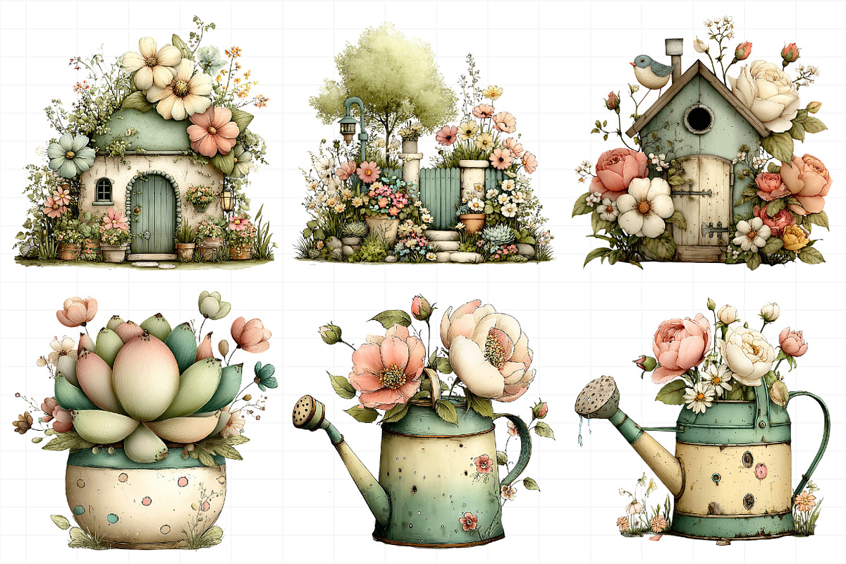 Creation Garden Clipart, an Illustration by Daily.Designs (Photo 7 of 8)