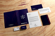 Elegant Stationery Brand Mock-Up, a Books & Magazine Mockup by MockupSpace (Thumbnail 2 of 15)