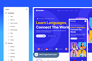 E-Course Website, a Landing Page Template by SLAB! Design (Thumbnail 2 of 5)