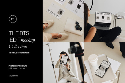 20 Branding Mockups Collection, an iPhone Mockup by Moyo Studio