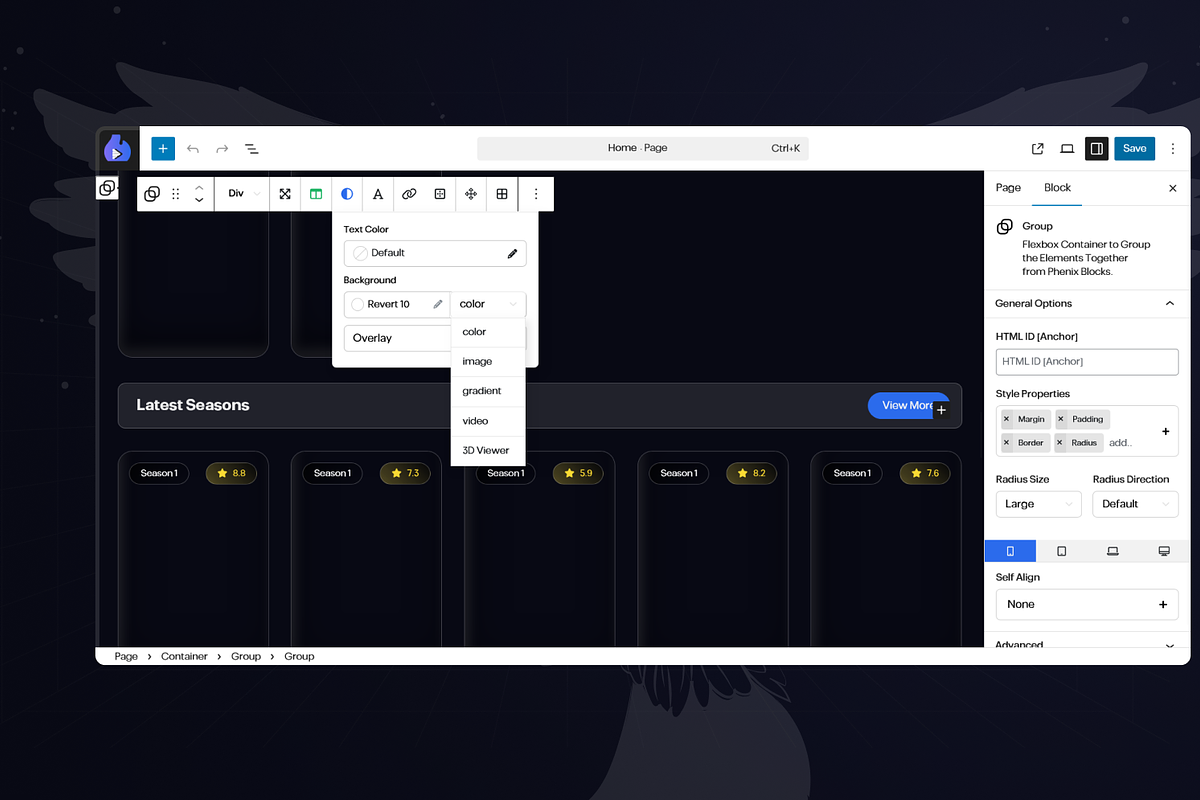 Playora - Movie & TV Streaming Theme preview 3