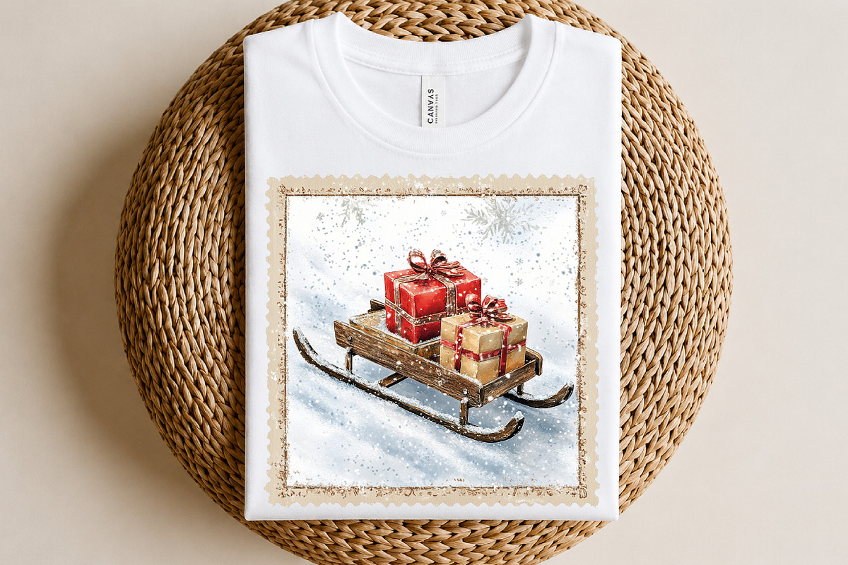 Cozy Winter Stamps Png Clipart, a Transportation Illustration by Digital Artistic99 (Photo 7 of 10)