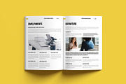 Employee Hand-Book || Canva Template, a Brochure Template by GoldenGrid Studio (Thumbnail 6 of 11)