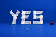 Tape White Font, a Sans Serif Font by Handmadefont (Thumbnail 6 of 15)