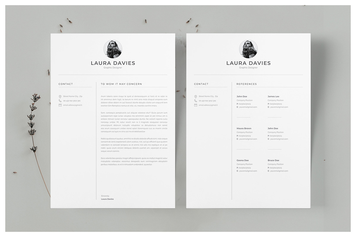 Word Resume Template, a Resume Template by Astut (Photo 3 of 6)