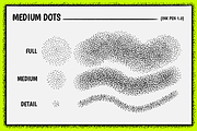 Photoshop ink and stippling brushes, a Brush Add-On by Graphic Roadie (Thumbnail 4 of 7)