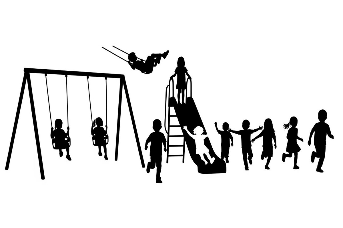 50 Kids Playground Silhouette Bundle, an Illustration by Gfx_Store (Photo 13 of 51)