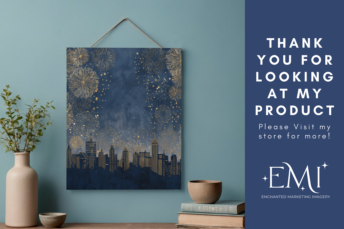 New Year's Midnight Glam Backgrounds, a Background Graphic by NadiaTheronArt (Photo 5 of 5)