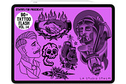 Tattoo Flash Vol. 14 - Stamp Set, a Brush Add-On by LA Studio Sthlm (Thumbnail 4 of 6)
