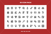 Fine arts icons, an Outline Icon by Wencory (Thumbnail 1 of 2)