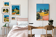 Colorful Countryside Illustration, a Decorative Illustration by Housui Patterns (Thumbnail 5 of 12)
