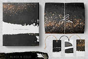 Black & Gold textures, a Texture Graphic by Vera●Suleimanova (Thumbnail 2 of 10)