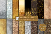 Luxury Digital Paper Bundle, an Illustration by Kandace Lalo Designs (Thumbnail 8 of 10)