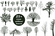 25+ trees without leaves, an Object Graphic by ОльгаМороз (Thumbnail 1 of 4)