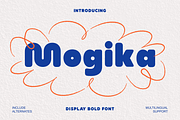 Mogika Display Bold Font, a Sans Serif Font by Rasio Studio (Thumbnail 1 of 9)