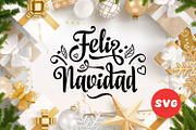 Feliz Navidad svg Spanish Christmas, an Object Graphic by Zoya Miller (Thumbnail 11 of 11)