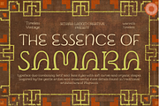 Samara – Serif+Sans Moroccan Exotic, a Serif Font by Setara Langit CreativeStd (Thumbnail 1 of 12)
