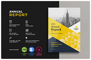 Annual Report, a Brochure Template by StudioGraficso (Thumbnail 1 of 12)