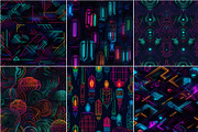 Neonized - Seamless Neon Patterns, a Pattern Graphic by Pixel Perfect Patterns (Thumbnail 11 of 12)