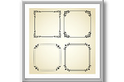 Vintage set of decorative frames, a Pattern Graphic by RODINA (Thumbnail 3 of 3)