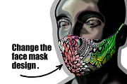 Face Mack NEW trand, a Mask Mockup by Radmila (Thumbnail 9 of 11)