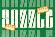 Sazzle Rough, a Sans Serif Font by Craft Supply Co. (Thumbnail 1 of 7)