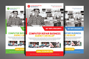 Global Business Flyers Bundle, a Flyer Template by Graphic Templates (Thumbnail 3 of 6)