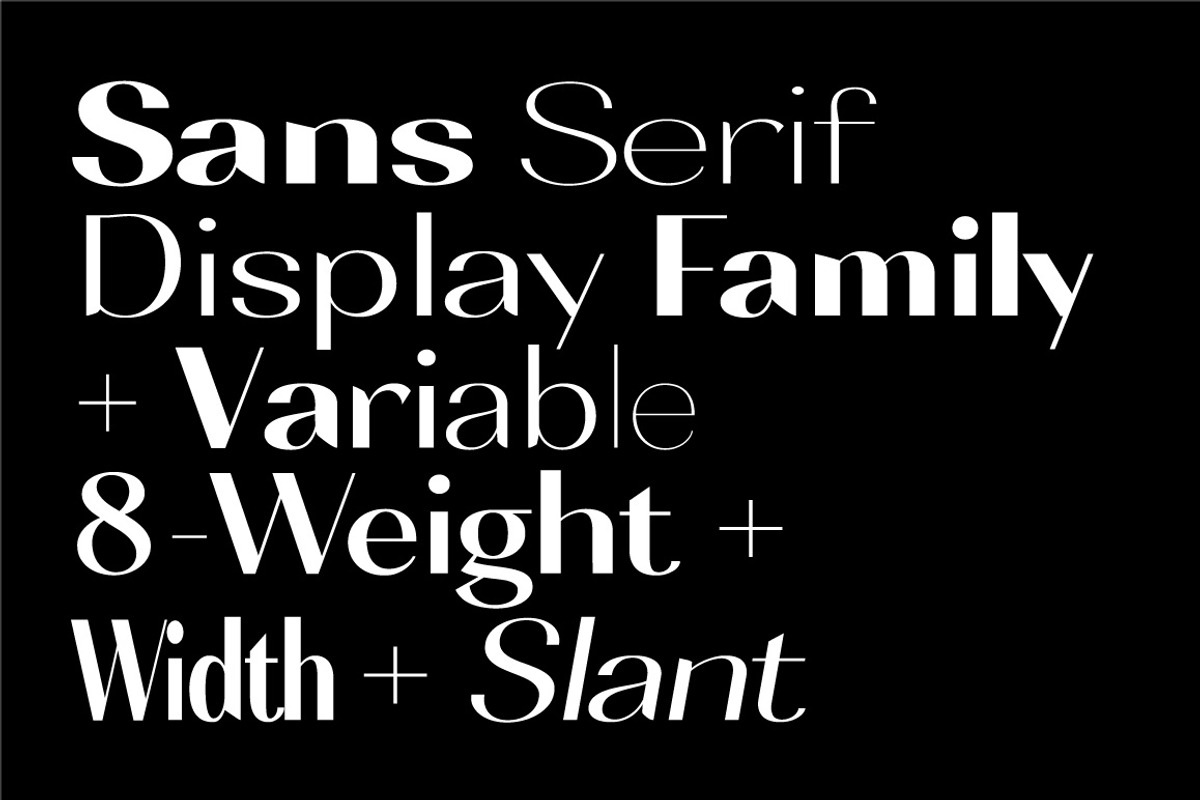 Nagaiya - Font Family With Variable, a Sans Serif Font by Identy Studio (Photo 2 of 16)