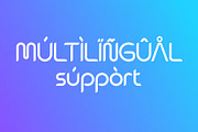 Qebram, a Sans Serif Font by Sealoung (Thumbnail 10 of 13)