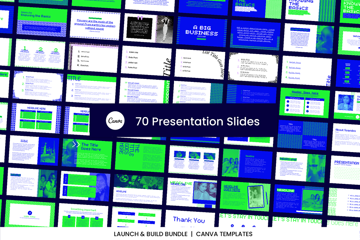 90s Brutalist Presentation Template, a Presentation Template by WorkShy Studio (Photo 3 of 6)