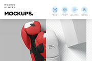 Boxing Gloves Mockups, a Product Mockup by megostudi0 (Thumbnail 6 of 6)