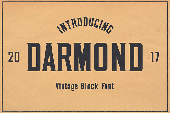 Darmond Font preview 7