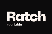 Ratch Font Family, a Sans Serif Font by Arbuz (Thumbnail 1 of 12)