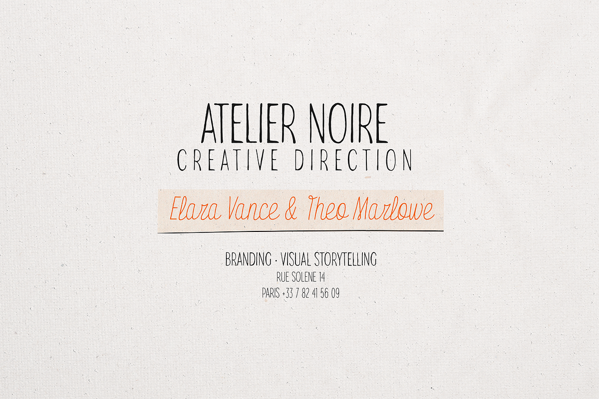 Inklio Handwritten Quirky Typeface, a Handwritten Font by VP Fonts (Photo 7 of 29)