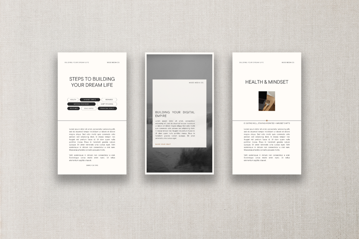MUSE Social Media Pack, a Social Media Template by Luna Soul Design (Photo 12 of 13)