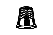 Tailor Sewing Thimble Tool Icon, an Icon by musafir_fashion (Thumbnail 2 of 10)
