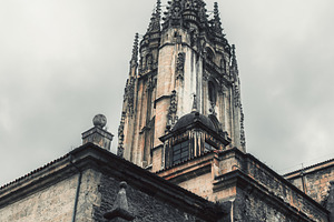 Oviedo gothic cathedral tower, an Architecture Photo by SkyNext