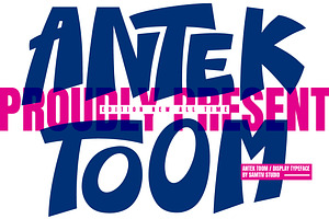 Antek Toom – Urban Bold Display