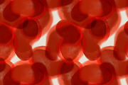 Abstract water red drops shapes, a Pattern Graphic by Nocito Design (Thumbnail 5 of 5)