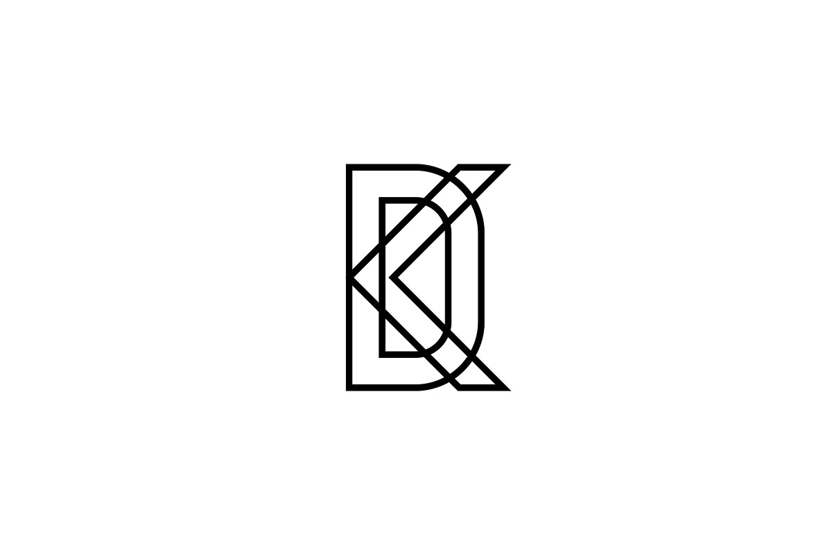 Minimalist Luxury Initials DK Logo, a Branding & Logo Template by Luxury Logos (Photo 3 of 4)