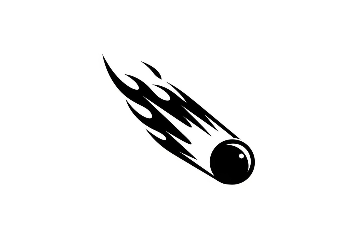 Fire Meteor Comet Silhouette Bundle, an Illustration by Designs_River (Photo 35 of 51)