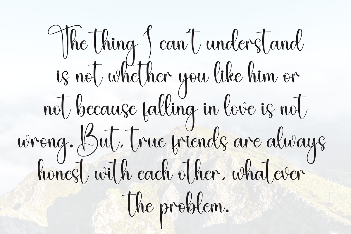 Smile | Script Font, a Handwritten Font by Scratchones (Photo 6 of 9)