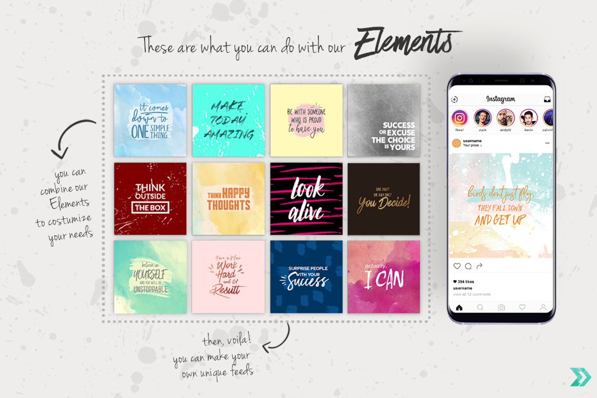 5800 Instagram Editable Quotes CANVA, a Social Media Template by Eviory (Photo 57 of 62)