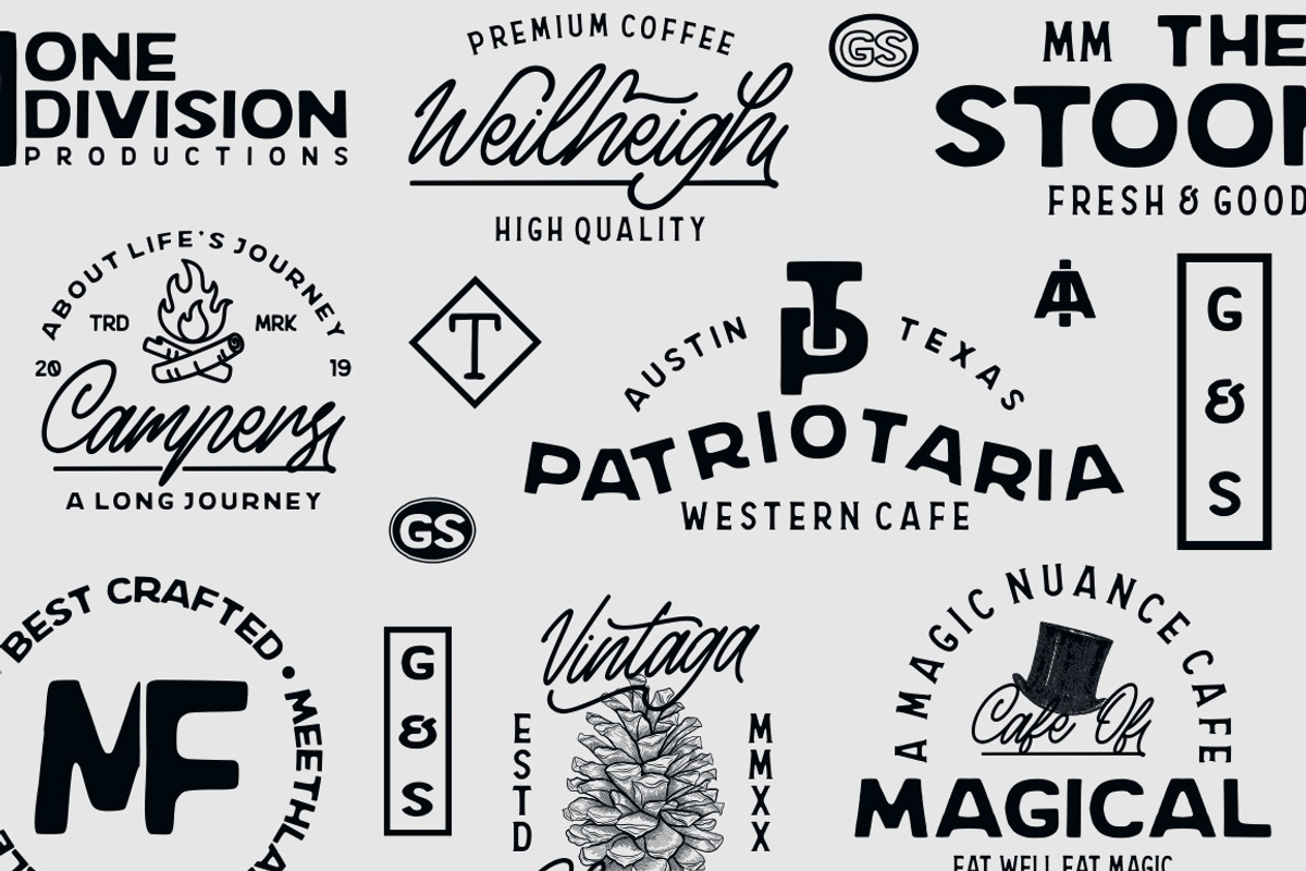Meethlake Typeface || Vintage Font, a Script Font by Garisman Std (Photo 11 of 12)
